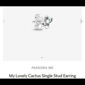 COPY - Pandora Me Lovely Cactus Earrings